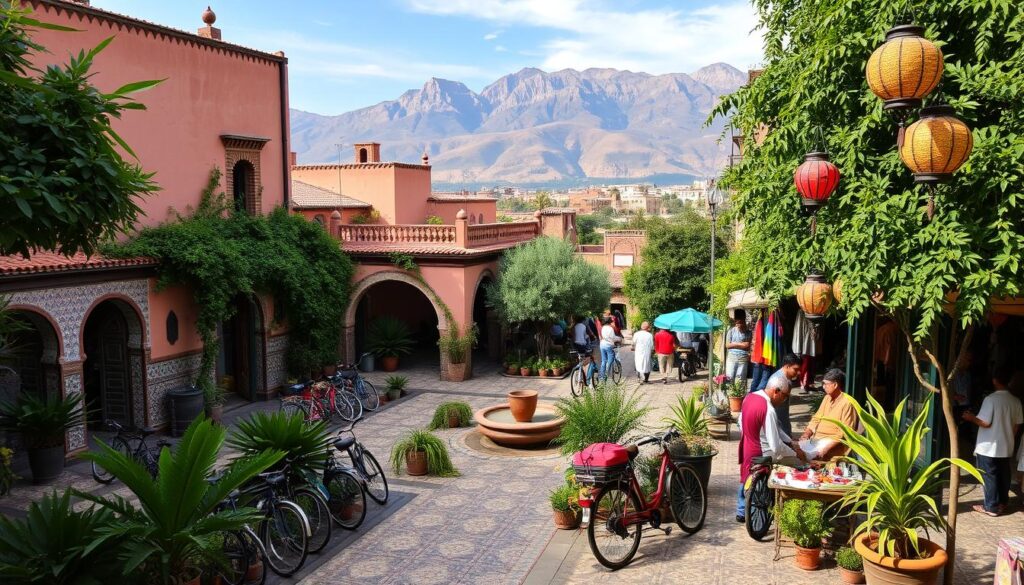 Alojamiento y transporte en Marruecos
