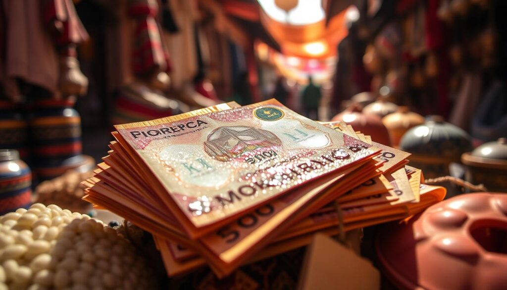 moneda en Marruecos